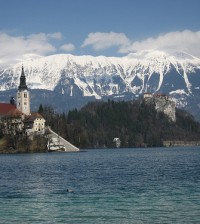 Bled, Bled Island, Bled Castle and Parish Church of St Martin