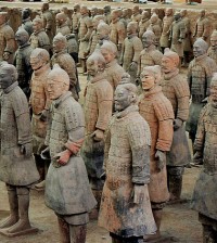 guerreros terracota