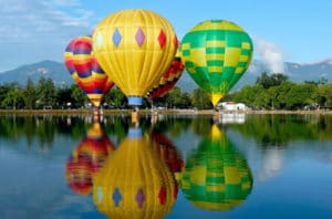 volar en globo