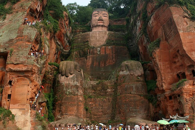 El gran Buda de Leshan
