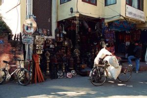 Barrio de Thammel en Katmandu