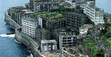 lugares abandonados - Isla Hashima