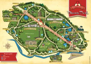 Mapa Phoenix Park