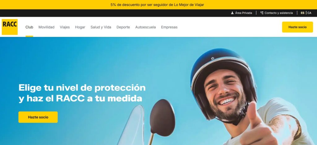 socio RACC descuento